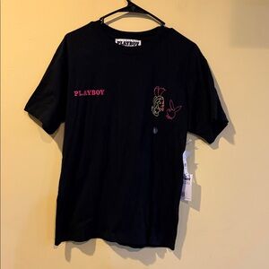 Pacsun Black Playboy t shirt